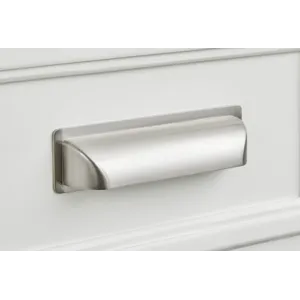 Charleston White Dove And Harbor Gray White Drawer Dresser With Grey Landscape Mirror