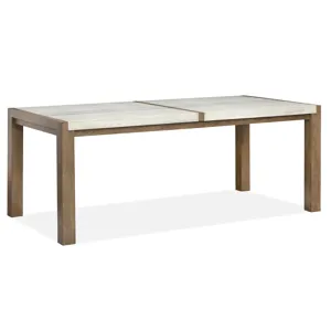 Rect. Dining Table, Sierra Brown