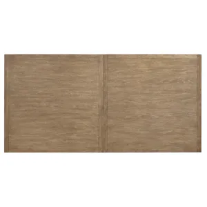 Plum Creek - LT. Brown Trestle Dining Table