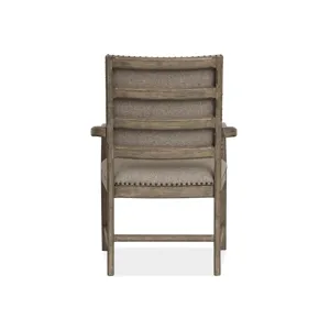 Claremont Dining Arm Chair w/Upholstered Seat & Back (2/ctn)