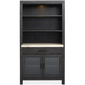 Plum Creek - Black Display Cabinet