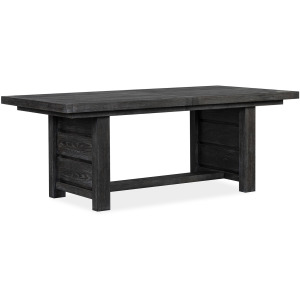 Plum Creek - Black Trestle Dining Table