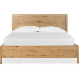 Davenport Rustic Caramel California King Panel Bed