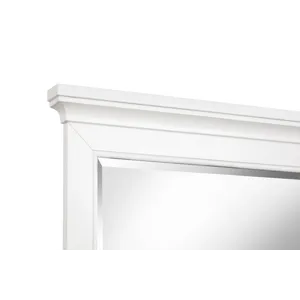 Juniper Hill Whisper White Landscape Mirror