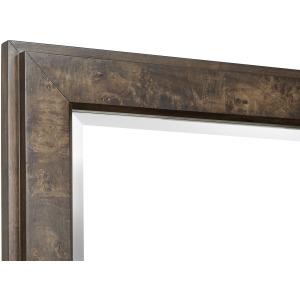 Rowan Espresso Landscape Mirror