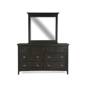 Westley Falls Drawer Dresser with Landscape Mirror