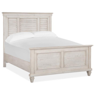 Newport Complete Queen Shutter Panel Bed