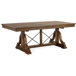 Bay Creek Wood Trestle Dining Table Base