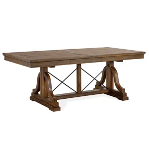 Bay Creek Wood Trestle Dining Table Base