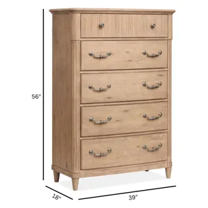 Harmony Heights Belgium Wheat Drawer Chest