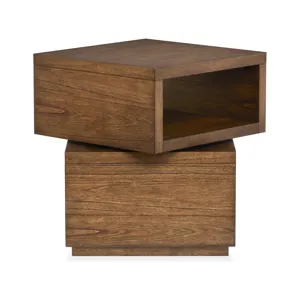 Newton Cinnamon Square End Table
