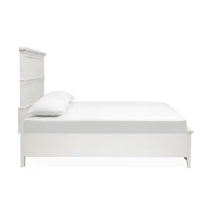 Juniper Hill Whisper White Panel Storage Bed