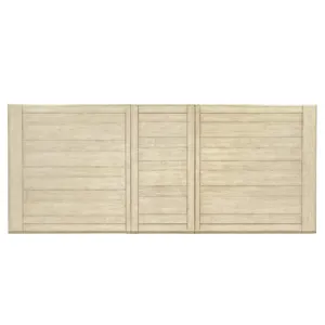 Harlow Wood Rectangular Dining Table Top + Stretchers