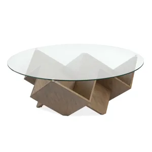 Vector Russet Round Cocktail Table