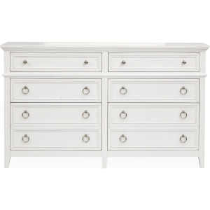 Juniper Hill Whisper White Double Drawer Dresser