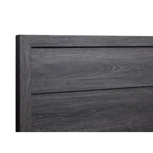 Merrifield Raisin Black Queen Panel Storage Bed