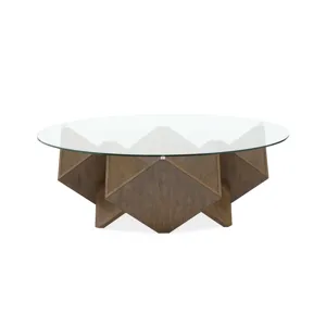 Vector Russet Round Cocktail Table
