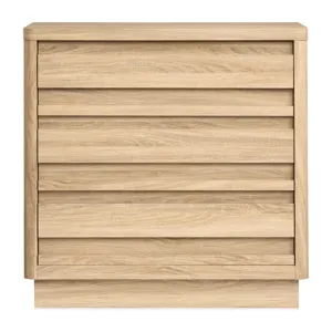 Brentwood Heights Provincial Brown Single Drawer Dresser With Portrait Mirror