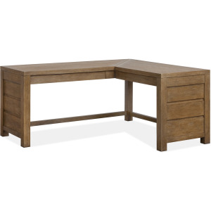 Plum Creek - LT. Brown L-Desk