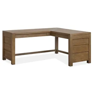 Plum Creek - LT. Brown L-Desk