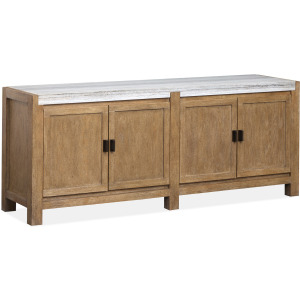 Plum Creek - LT. Brown Door Console