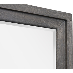 Kinsley Black Heron Portrait Mirror