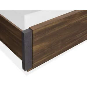 Jensen Tavern Brown Queen Panel Bed