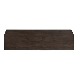 Tauren Coffee Bean Double Drawer Dresser With Shaped Mirror