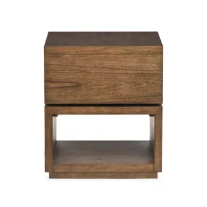 Newton Cinnamon Square End Table