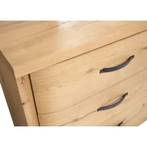 Laramie Honey Wheat Double Drawer Dresser