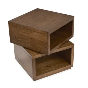 Newton Cinnamon Square End Table