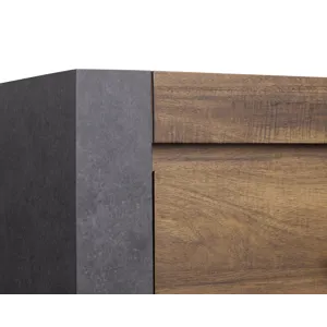 Jensen Tavern Brown Double Drawer Dresser