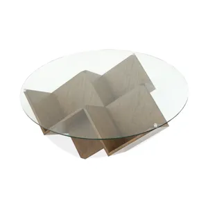 Vector Russet Round Cocktail Table