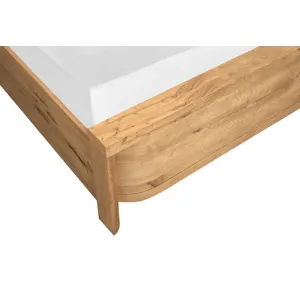 Laramie Honey Wheat California King Panel Bed