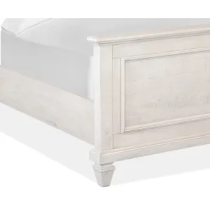 Newport Alabaster California King Shutter Panel Bed