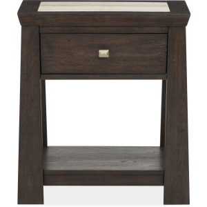 Tauren Coffee Bean Open Nightstand