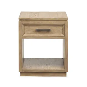 Burnham Sable Dusk Rectangular End Table