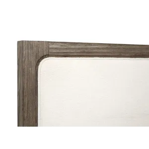Westbourne Dark Umber Queen Upholstered Panel Bed