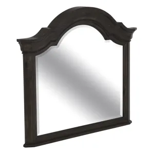 Bellamy Peppercorn Drawer Dresser With Shaped Mirror