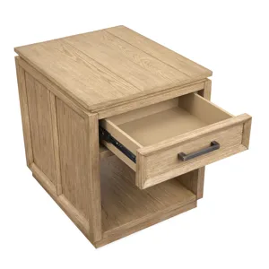 Burnham Sable Dusk Rectangular End Table