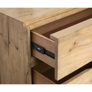 Davenport Rustic Caramel Double Drawer Dresser