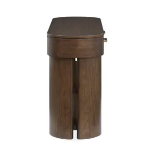 Holloway Toasted Almond Oval Sofa Table