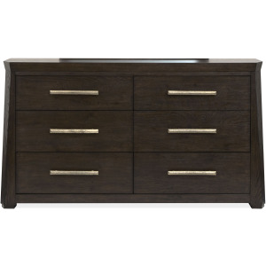Tauren Coffee Bean Double Drawer Dresser