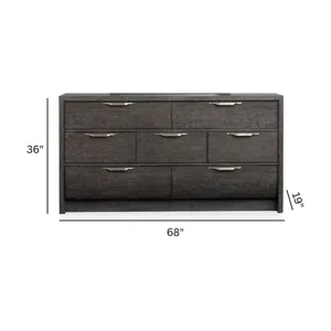 Kinsley Black Heron Drawer Dresser