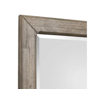 Claremont Smokey Taupe Landscape Mirror