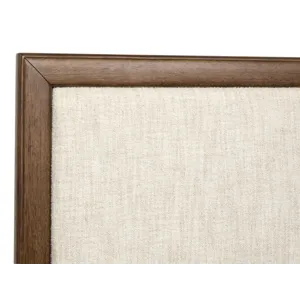 Ridgefield Russet California King Upholstered Panel Bed