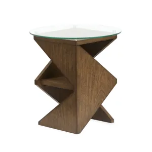 Vector Russet Round Accent Table