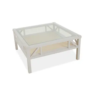 Ellison Wood Square Cocktail Table KD