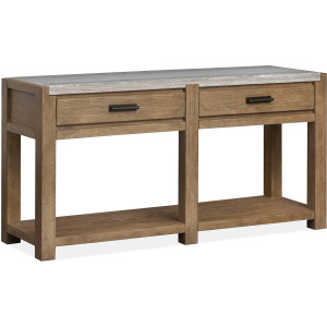 Plum Creek - LT. Brown Rectangular Sofa Table