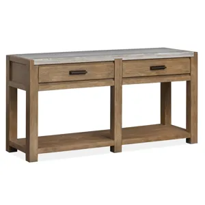 Plum Creek - LT. Brown Rectangular Sofa Table